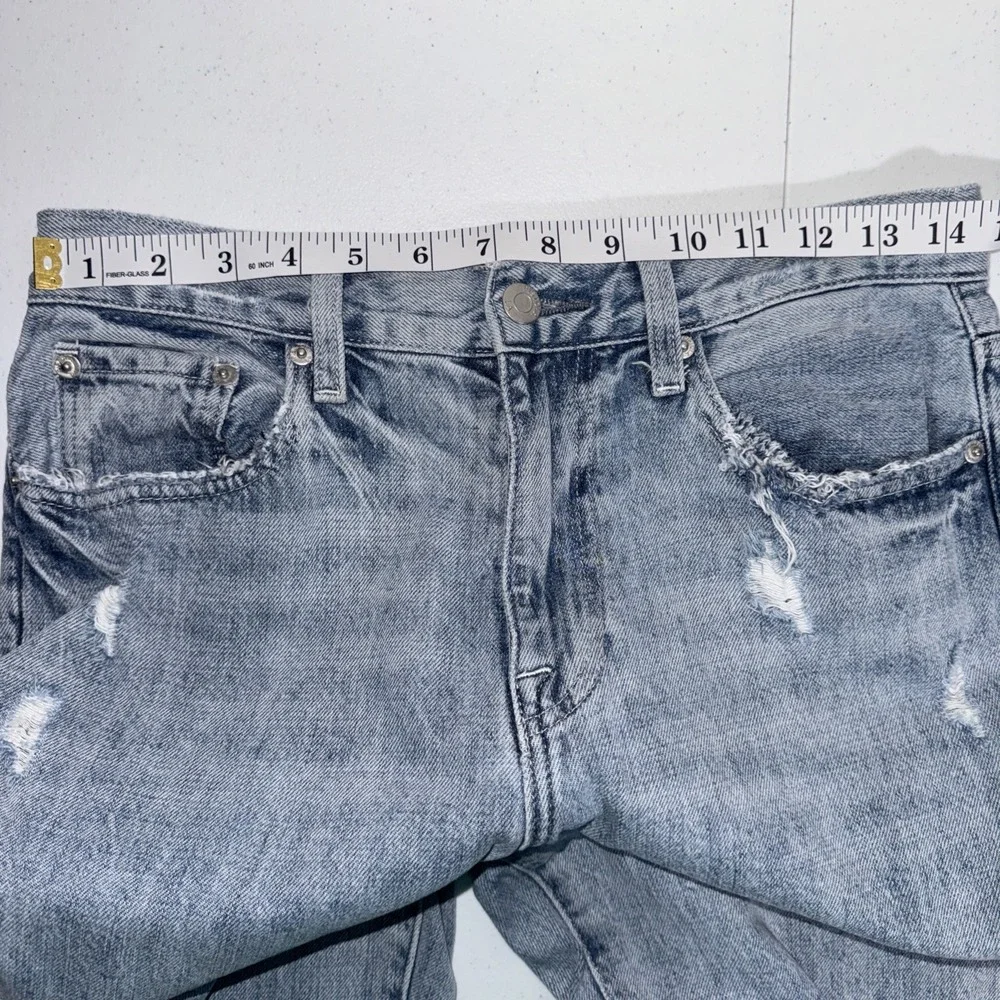 Pistola Jeans Presley High Rise Relaxed Womens 26 Roller Distressed Grunge BOHO